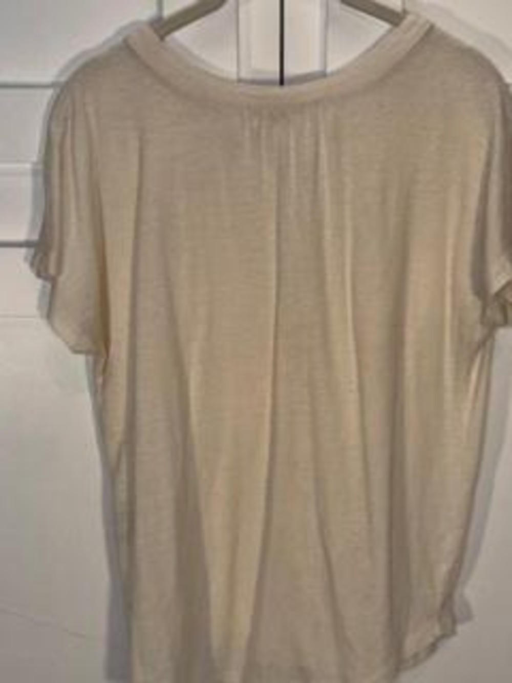 Style & Co Women's Short Sleeve Henley Top M - Picture 4 of 6